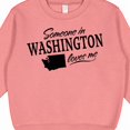 thumbnail image 3 of Inktastic Someone in Washington Loves Me Toddler Sweatshirt, 3 of 4