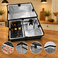 Insulated Food Delivery Bag With Removable Divider & Baseboard - Heavy ...