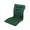 Green, variant on Grey Chair Cushion With Backrest Integrated Lumbar Support Thickened Seat Pad For Office Home Use 13.78X27.56 Inches Grey Color Nylon Spandex Fabric
