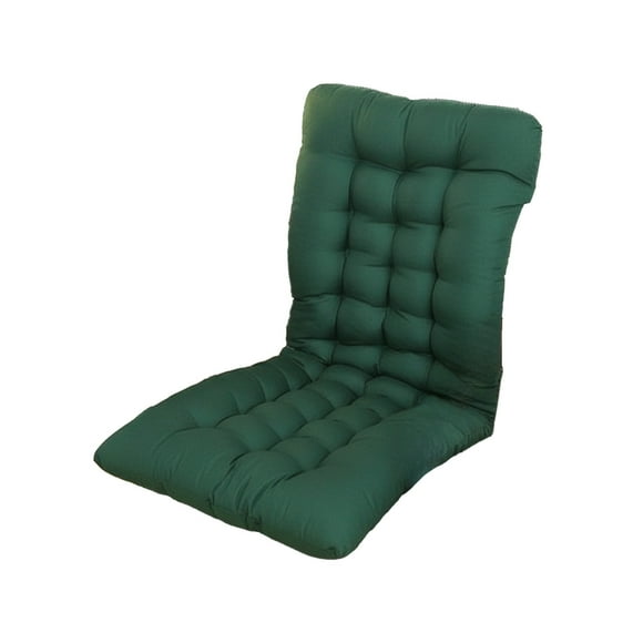 Chair Cushion, Rocking Chair Cushions Outdoor Waterproof, Replacement High Back Cushioned Seat Pad with Ties for Indoor Patio Porch Garden