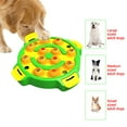 thumbnail image 4 of Slow Feeder Dog Bowl Pet Puzzle Feeder Interactive Toys for Large Medium Small Dogs Puppy Food Treat Dispenser IQ Training Mental Stimulation Enrichment, Green, 4 of 9