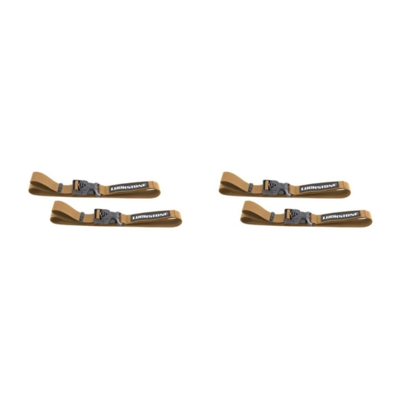 Eigraketly 2 cinturones atados para equipaje, correa de pestañas, arnés de almacenamiento de corbata de carga, correa ajustable para exterior Type3 NO3
