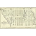 thumbnail image 2 of Kennedy 32x21 Gold Ornate Wood Framed with Double Matting Museum Art Print Titled - Asbury Park New Jersey Landowner - Kennedy 1877, 2 of 4