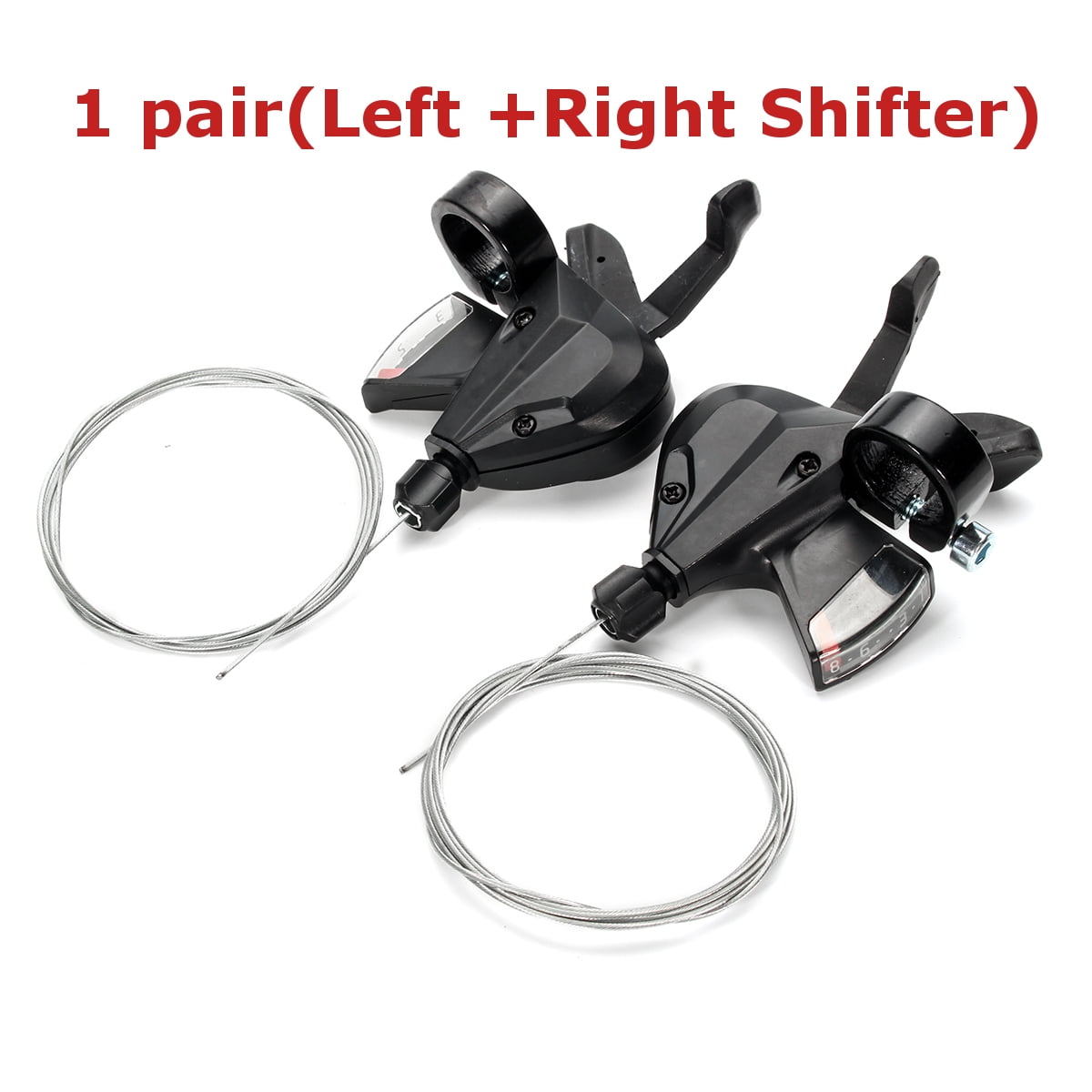 Besufy 1 Pair MTB Bicycle Left Right Shifter for Shimano Acera - Walmart.com
