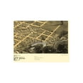 thumbnail image 2 of Historic Panoramic View - Pleasant Hill Missouri - Ruger 1869 - Vintage Wall Art, 2 of 4
