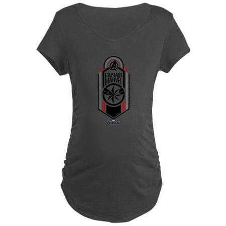 

CafePress - Captain Marvel Logo Maternity Dark T Shirt - Maternity Dark T-Shirt