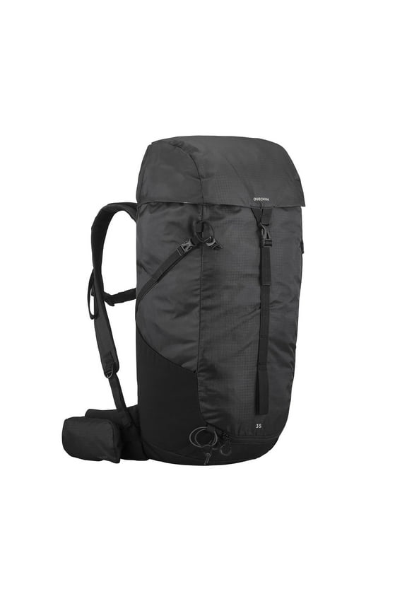 Quechua, MH100 Hiking Backpack 35L, Black