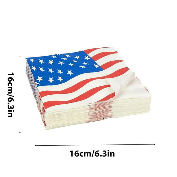 LACKUST Disposable Party Supplies Dinnerware Set for Birthday Wedding,4th of July Party Supplies Set - Disposable Paper Cups, Tissue, Cutlery, Tableware Decorations