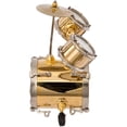 thumbnail image 3 of Kurt S. Adler Brass Musical Drum Ornament, 2.8-Inch, Gold, 3 of 7
