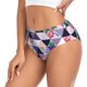thumbnail image 2 of Fotbe Plaid Flamingo Calzones Estampados para Mujer – Ropa Interior de Algodón, Cómoda, Suave y Elástica-3X-Large, 2 of 6