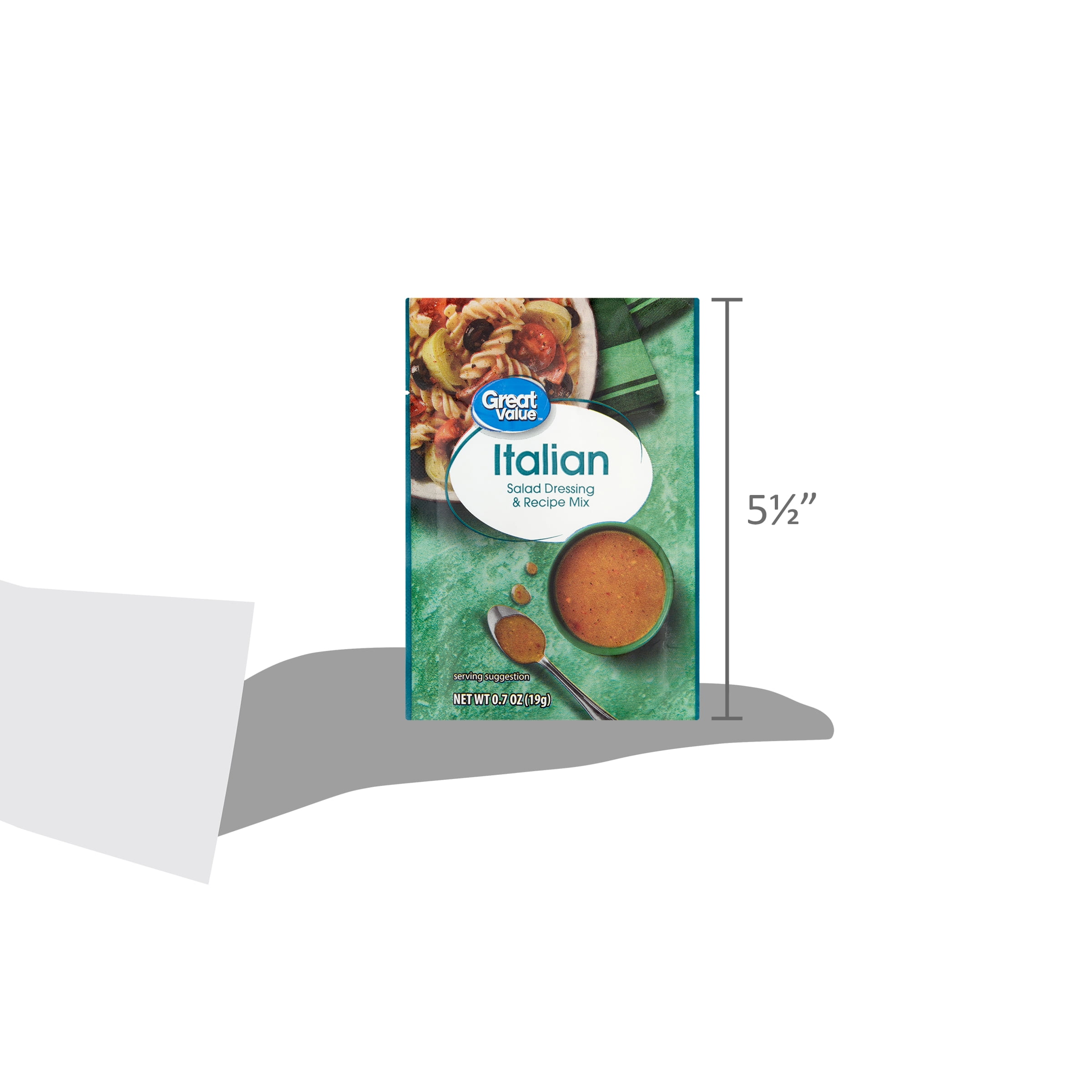 Great Value Italian Salad Dressing & Recipe Mix, 0.7 oz