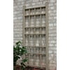 DuraTrel Cottage 30" x 66" Mocha Vinyl Wall Trellis