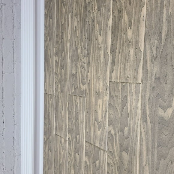 Planches de Plafond en Mousse de Bois Rustique à Coller pour Couvrir le Plafond de Maïs Soufflé, Lot de 48 (Couvre 86 Pi2)