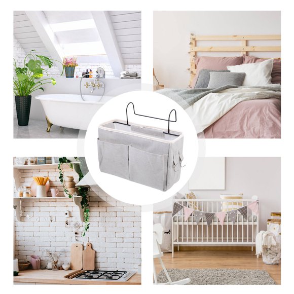 QUMIIRITY Organizador Colgante Multipropósito Para Dormitorio En Tela De Poliéster