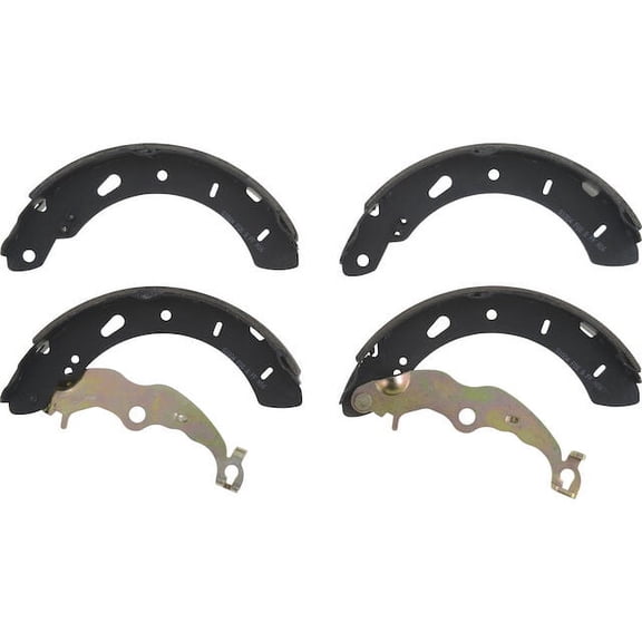 Rear Brake Shoe Set - Compatible with 2012 - 2018 Ford Focus 2013 2014 2015 2016 2017