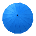 thumbnail image 3 of Paraguas De 16 Varillas Resistentes al Viento, Diseño Elegante, Diferentes Colores (Azul) REGALOMEX YC012524, 3 of 6