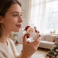 thumbnail image 5 of 3D Christmas Wine Glass, 14oz Festive Drinking Cup for Holiday Party and Gift, Magical Christmas Glass Art Collection, 5 of 6