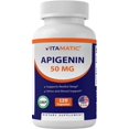 thumbnail image 6 of Vitamatic 2 Pack Apigenin 50mg - 120 Vegetarian Capsules - Bioflavonoid Support Prostate Health, Metabolism & Relaxation (Total 240 Capsules), 6 of 6