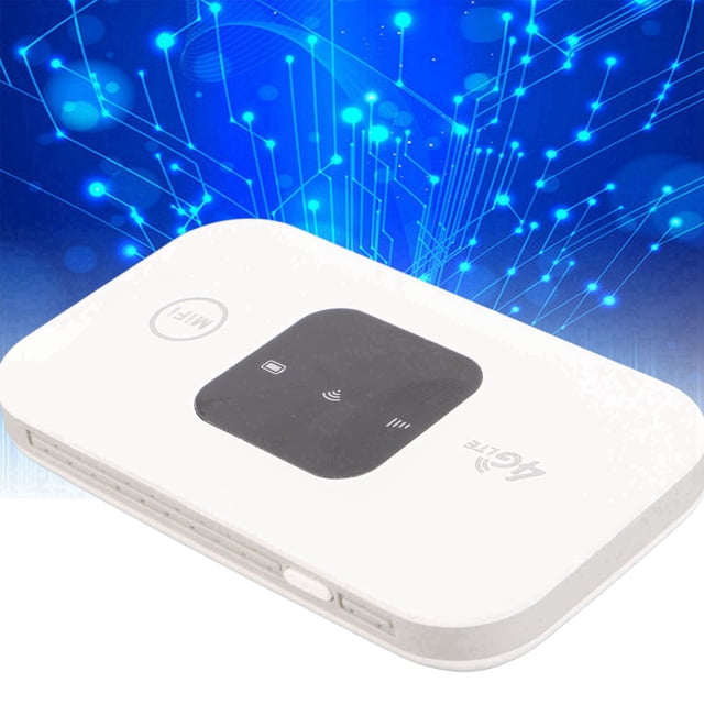 Punto de Acceso de Internet Portátil, Soporte de Luz de Enrutador Inalámbrico Enrutador de Soporte Portátil de 8 A 10 Usuarios Acceso A Través de la Tarjeta Sim para el Hogar
