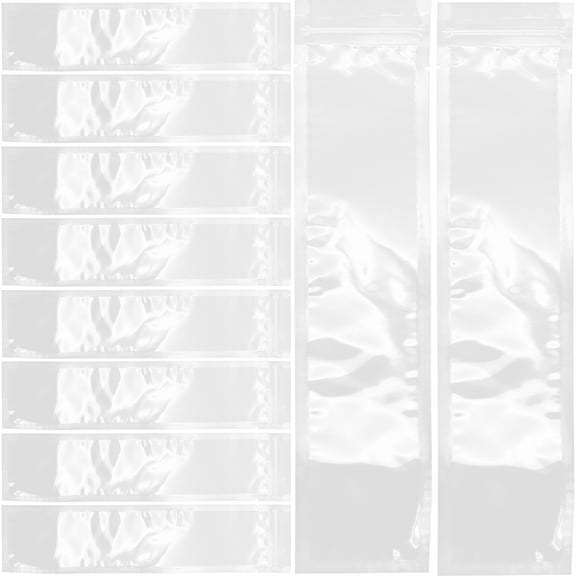 SOPOTUTU DIY Clear PE Ice Sucker Bags for Making Ice Candy at Home or Parties 100pcs