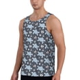 thumbnail image 2 of Haiem Turtle Men Workout Tank Top Gym Bodybuilding Sleeveless Muscle T Shirts Athletic Tank Breathable Workout Shirt-XX-Large, 2 of 9