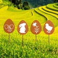 thumbnail image 3 of Outdoor Garden Decoration Metal Rusting Animal Decoration Garden Pile Spring Decoration Courtyard Art Welcome Sign Outdoor Garden for 60 Graduation Sign Yard Signs Customized Happy Birthday Large, 3 of 7