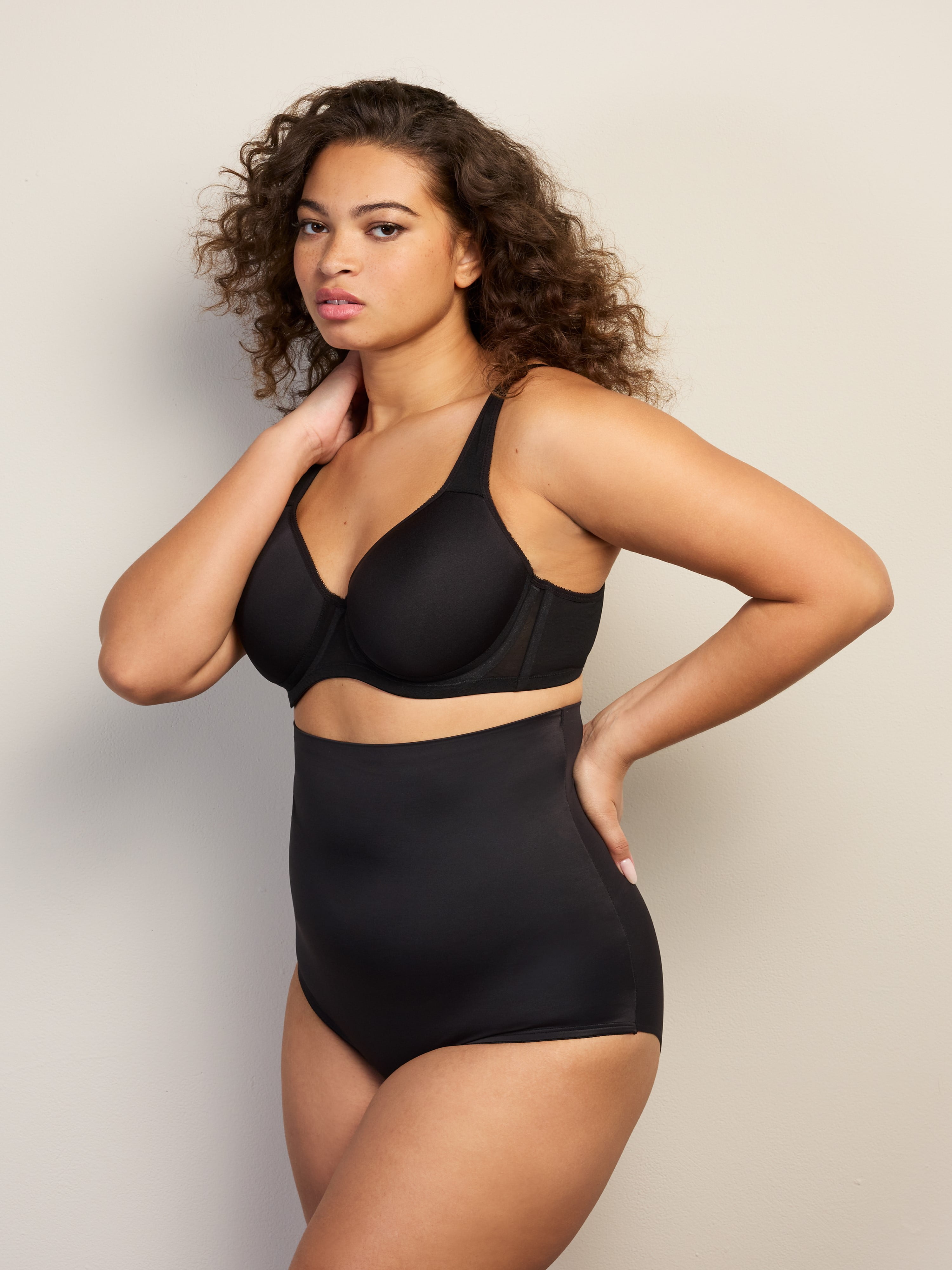 Cupid Women's Extra Firm Control Cooling High Waist Brief Panty Shapewear