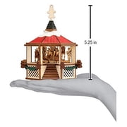 Old World Christmas Ginger Cottage Collection (#80041) Oompah Gazebo, 5.25
