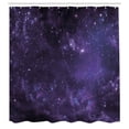 thumbnail image 3 of Ambesonne Galaxy Shower Curtain, Starway View, 69"Wx70"L, Black Navy Blue, 3 of 5