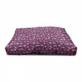 thumbnail image 3 of Hippo Pet House, Themed Student Animals on Purple Background Ornamented with Maths, Outdoor & Indoor Portable Dog Kennel with Pillow and Cover, 5 Sizes, Multicolor, by Ambesonne, 3 of 4