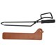 thumbnail image 4 of Fire Pit Tongs Firm Clamping Non Slip Multi Purpose Wood Handle Campfire Clip with Leather Protective Sleeve for Hiking ANGGREK Otros, 4 of 8
