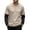 Beige, variant on IAJDKMEK Men's Long Sleeve Mock Two-Piece Crewneck – Patchwork Style, Casual T-Shirts for Men, Trendy Layered Look, Comfortable Top,Beige L