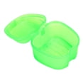 thumbnail image 3 of Container Denture Bath Case Box Soak Container Colored False Teeth Storage Box with Strainer Basket, 3 of 7