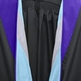 thumbnail image 2 of Endea Graduation Doctoral Hood For Law - Purple/Light Blue/Silver, 2 of 6