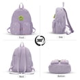 thumbnail image 7 of HuaAngel Water Resistant Backpack with Mulitiple Pockets for School Travel Outdoor College, Lightweight Daypack for Teens with Laptop Compartment, 7 of 7