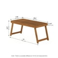 thumbnail image 4 of Furinno Dalam Hardwood Folding Coffee Table, 4 of 6