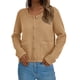 thumbnail image 2 of Cardigan de Punto con Botones PRETTYGARDEN Khaki Talle XL, 2 of 8