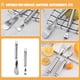 thumbnail image 2 of GOOHOCHY 2 peladores de naranjas de acero inoxidable., 2 of 8