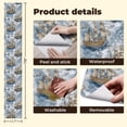 thumbnail image 5 of Peel and Stick Wallpaper Sailing Ships Nautical Map Vintage Compass Ocean Wall Mural 17.7in x 9.8ft Self Adhesive Removable Wall Paper Renter Friendly Wallpaper for Bedroom Livingroom Office Studio, 5 of 8