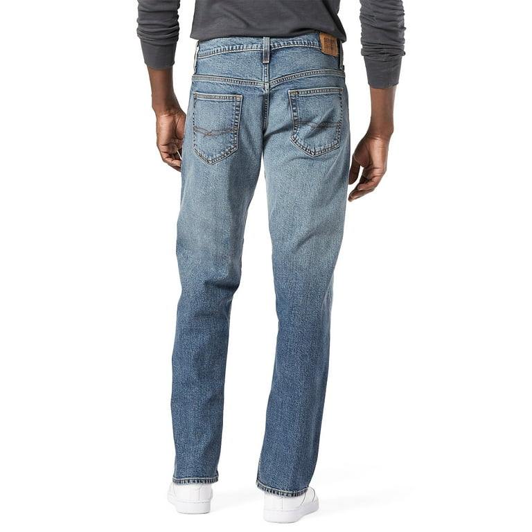 Signature by Levi Strauss & Co. Men's and Big and Tall Loose Fit Jeans 