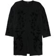 thumbnail image 1 of Chaqueta Alfani con Apliques de Terciopelo para Mujer Negro Mediano, 1 of 2