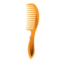 Unique Bargains 1 Pc Women Comfortable Tendon Comb Orange Plastic