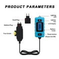 thumbnail image 3 of ELQCSG Automotive Circuit Fault Probe Tester, High-Precision Current Tester, 20A 48V Car Relay Fuse Blade Checker, Built-in Front Light with Blue Backlit LCD Screen, 1Pc, 3 of 8