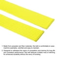thumbnail image 3 of Uxcell 9.2FT Taekwondo Colored Ranking Belts for Competition Training, Yellow 2 Pack, 3 of 6