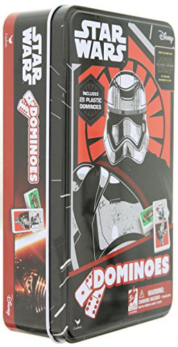 Disney Star Wars The Force Awakens Domino 28 Plastic Dominoes Game for sale online 