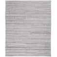 thumbnail image 2 of HomeRoots 512699 2 x 3 ft. Ivory & Taupe Striped Hand Woven Stain Resistant Rectangle Area Rug, 2 of 8