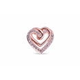 thumbnail image 3 of Pandora People Sparkling Entwined Hearts Charm - 789270C01, 3 of 4