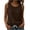 Brown#womens crew side slit cotton linen tunic tank, variant on Womens Cotton Linen Tank Tops 2026 Side Slit Sleeveless Gauze Shirt Crew Neck Lightweight Comfy Dressy Tunic Blouses Top Beige,S