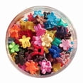 thumbnail image 4 of Pinzas para el cabello con flores NikouMX 50 piezas mini horquillas, 4 of 8