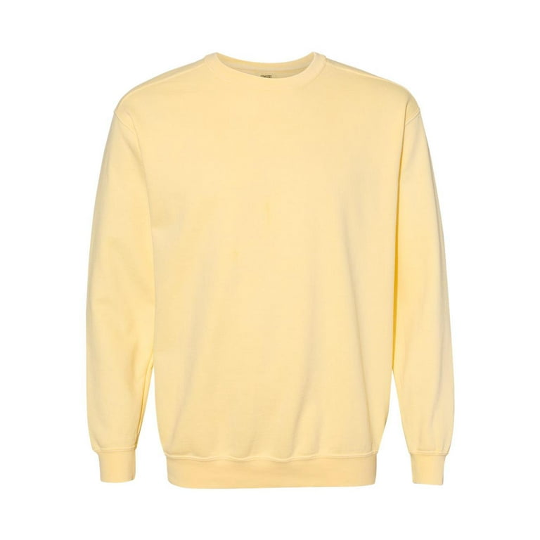 Comfort Colors - Garment-Dyed Sweatshirt - 1566 - Butter - Size: M 